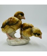 Antique Karl Ens Volkstedt Chicks Chicken Porcelain Figurine Germany Pai... - £101.44 GBP