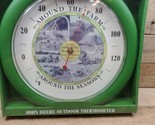 John Deere Model A or B Outdoor Thermometer 11 inch Round Thermometer New - $34.60