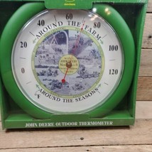 John Deere Model A or B Outdoor Thermometer 11 inch Round Thermometer New - £27.59 GBP