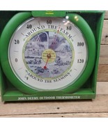 John Deere Model A or B Outdoor Thermometer 11 inch Round Thermometer New - £27.66 GBP