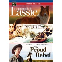 River&#39;s End / The Proud Rebel / Lassie: The Painted Hills Family Adventu... - £19.51 GBP