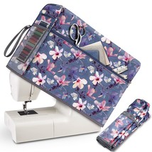 Sewing Machine Dust Cover, Protective Cover With Side Handle And Sewing ... - $34.82