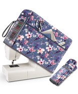 Sewing Machine Dust Cover, Protective Cover With Side Handle And Sewing ... - $33.82