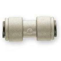 John Guest - Acetal Union Connector Quick Connect Fitting - Grey - $2.50