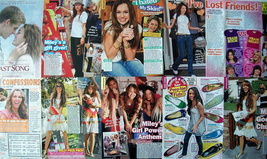 MILEY CYRUS ~ Twenty (20) Color ARTICLES, Adverts from 2006-2010 ~ Clippings - £5.91 GBP