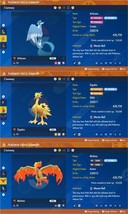 Shiny 6IV XXXL Galarian Articuno, Zapdos &amp; Moltres Events Pokemon Scarlet/Violet - $5.58