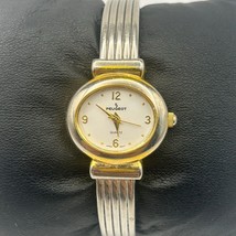 Peugeot Silver Gold Women’s Quartz Watch 25mm Working - $446.38 MXN