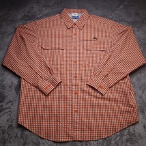 World Wide Sportsman Shirt Adult 2XL Red Check Long Sleeve Button Up Outdoor Men - £23.34 GBP