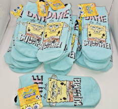 16 Pair Spongebob Squarepants Nickelodeon No Show Womens Socks New Sz 4-10 - £14.53 GBP