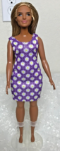 Mattel 2016 Barbie Fashionista FXL59 M241 Plus Size Curvy Golden Hair Br... - $11.39