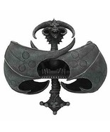 Collectible Dragon Poker Card Club Shape Stone Finish Resin Figurine - $1,370.65 MXN