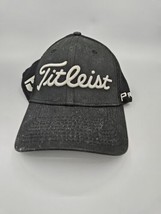 TITLEIST~ Embroidered Large/XL New Era  Foot Joy Pro V1 Golf Hat Black - £14.41 GBP