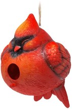 Round Red Cardinal 10433 Weather Resistant Indoor Outdoor Birdhouse 8.5” H - $753.96 MXN