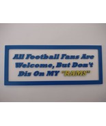 Los Angeles Rams Magnetic Fan Sign - $223.42 MXN