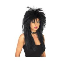 Black Spikey Glam Rock Wig  - $51.00
