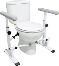 Kmina - Handicap Toilet Seat, Heavy Duty Toilet Safety Frame With Arms, ... - $194.94