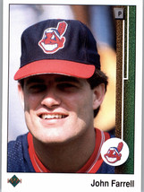 1989 Upper Deck 468 John Farrell  Cleveland Indians - $0.99
