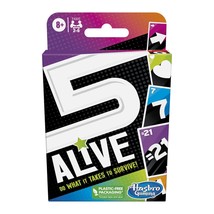 Hasbro Gaming 5 Alive Card Game, Kids Game, Fun Family Game for Ages 8 and Up, C - £23.48 GBP