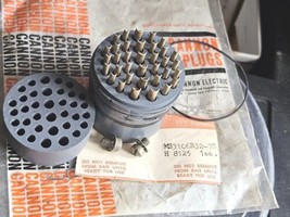 35 PIN FEMALE INSIDE PARTS ITT CANNON MS3106R32-7S MILITARY AMPHENOLE PLUG - $13.95