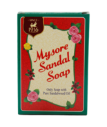 10 x Mysore Sandal Bathing Soap 125gm Bathing Soap Bar with Pure Sandalw... - £33.05 GBP