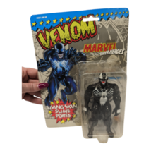 Vintage 1991 Toy Biz MARVEL Super Heros VENOM Living Skin Slime Action Figure - £15.95 GBP