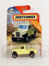 2020 Matchbox ‘51 Willys Jeep Pickup 4x4! Mbx Construction #15/20! - $9.27