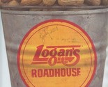 Logan&#39;s Roadhouse Bucket of Peanuts Shaped &amp; Picket Fence Shaped Menus  - £38.10 GBP