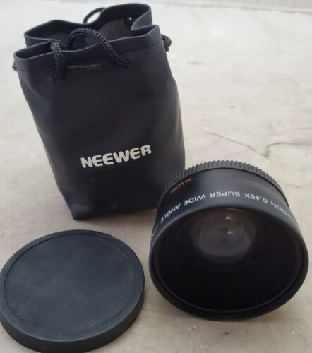 NEEWER Digital High Definition 0.45x Super Wide Angle Lense with Macro - $9.90
