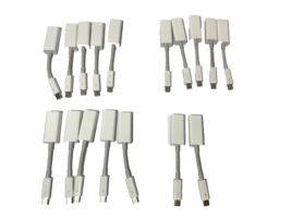 LOT of 17 Apple A1433 Thunderbolt to Gigabit Ethernet Adapter - MD463LL/A - $84.15