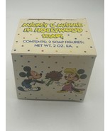 Vintage 1989 Avon Disney Mickey &amp; Minnie Hollywood Soap Set 2oz Each - €5,32 EUR