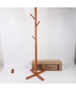 FurFast Wooden Coat Rack with Multiple Hooks Sturdy Space-Saving Coat Racks - €22,25 EUR