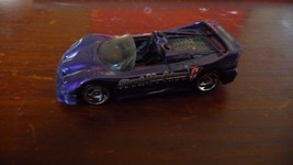 collectible  Hot Wheels Ferrari F50 purple 1996 Stunt Machine Team Leade... - $17.00