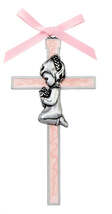 Girl&#39;s Pink Crib  Cross, New, #AB-161 - $14.00 CAD