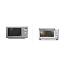 Breville BMO650SIL the Compact Wave Soft Close Countertop Microwave Oven, Silver - £669.41 GBP