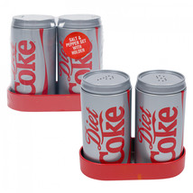 Diet Coke Matching Salt and Pepper Shakers Grey - $14.98