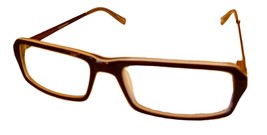 Converse Ophthalmic Eyeglass Soft Rectangle Plastic Frame In Pursuit Brown. 53mm - £35.58 GBP