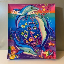 Vintage Lisa Frank Dolphins Music Large Empty Stationery Collectible Gif... - $39.99