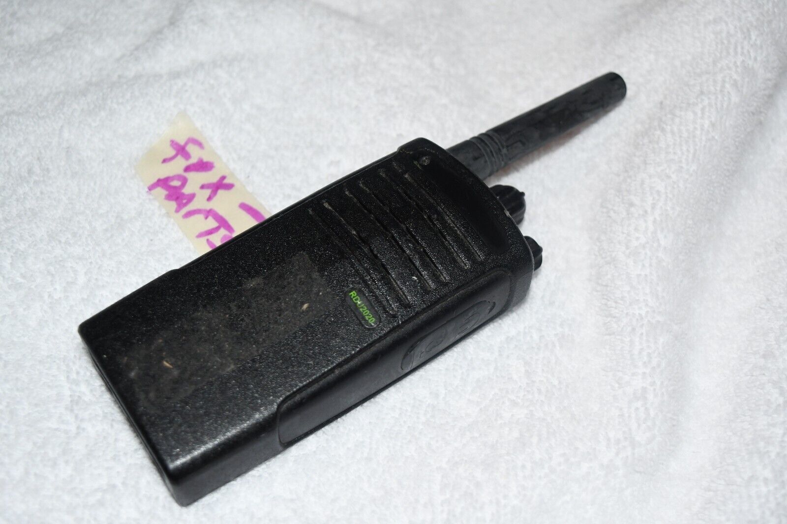Motorola RDU2020 RU2020BKF2BA Missing Button for PARTS/BITS/PIECES AS IS... - $34.41