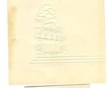 1943 Highland Park Texas High School Commencement Invitation - £17.38 GBP
