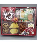 Melissa &amp; Doug Store &amp; Serve Snack Food Set Very Rare - 19 Piece Set NEW... - €166,99 EUR