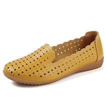 Summer Women Fashion Casual Shoe Yellow 4 - £13.32 GBP