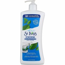 St Ives Body Lotion 21 Ounce Renewing (621ml) (Pack of 2) - $14.85