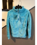 NWT Youth Columbia Fire Side Sherpa Full Zip, Size Medium, Blue - $47.18 CAD