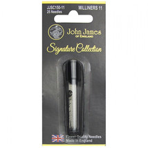 John James Signature Collection Milliners Size 11 Needles 25 Count - £14.05 GBP