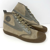 Vintage Diesel Draags94 High Top Sneaker Sz 43 / 10 Tan Suede Rare Shoe ... - $896.91 MXN