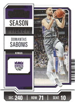 2023-24 Panini Contenders Season Ticket Retail #91 Domantas Sabonis NM- ID:74681 - $1.97