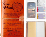 Mothers Day Gifts for Mom Her Women, To My Mom Leather Journal, Best Mom... - $24.68
