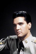 Elvis Presley in GI shirt and tie studio portrait GI Blues 8x12 inch photo - £9.69 GBP