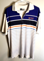 Callaway Opti-Dri Wailea Maui Hawaii Striped Polyester/Spandex Polo See ... - £5.83 GBP