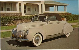 Vintage Postcard, 1939 Ford Deluxe Convertible Coupe - £7.98 GBP
